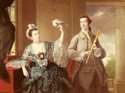 El Sr. y la Sra. William Chase de Joseph Wright of Derby
